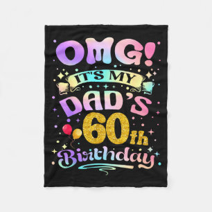 Omg Es Ist Der 60. Geburtstag Meines Vaters Alles  Fleecedecke