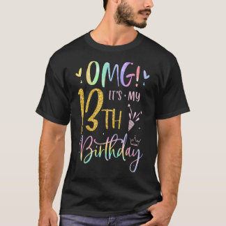 OMG Es ist meine 13. Geburtstagsgeschenke von drei T-Shirt