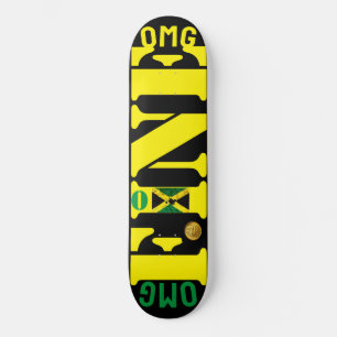 OMG FEIN (JAMAICA) 8 1/4" Skateboard Deck