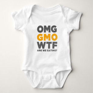 OMG GMO WTF sind wir essend? Baby Strampler