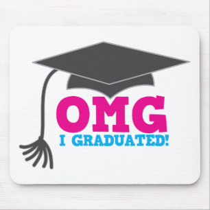 OMG I graduiert Mousepad