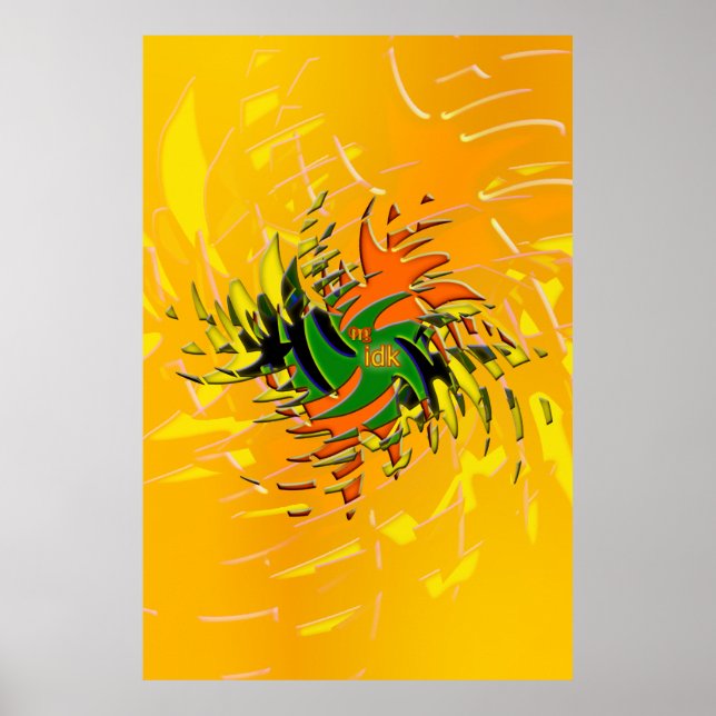 OMG! idk Poster (Vorne)