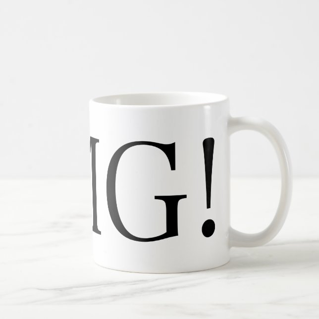 OMG KAFFEETASSE (Rechts)