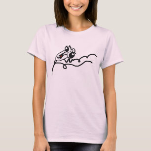 OMG LAUF erschrockenes Raserei-Gesichts-Comic Meme T-Shirt