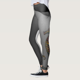 OMG leggings Extraordinaires hippique tatouage et