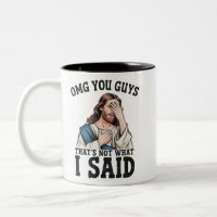 OMG Leute, das habe ich nicht gesagt Jesus Meme