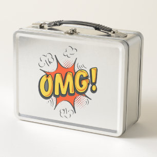 OMG Logo Metall Brotdose