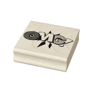 OMG Lustiges Retro-Comic-Book-Pop-Art Gummistempel