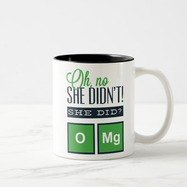 Omg Oh Non Elle n'a pas Mug (Droit)