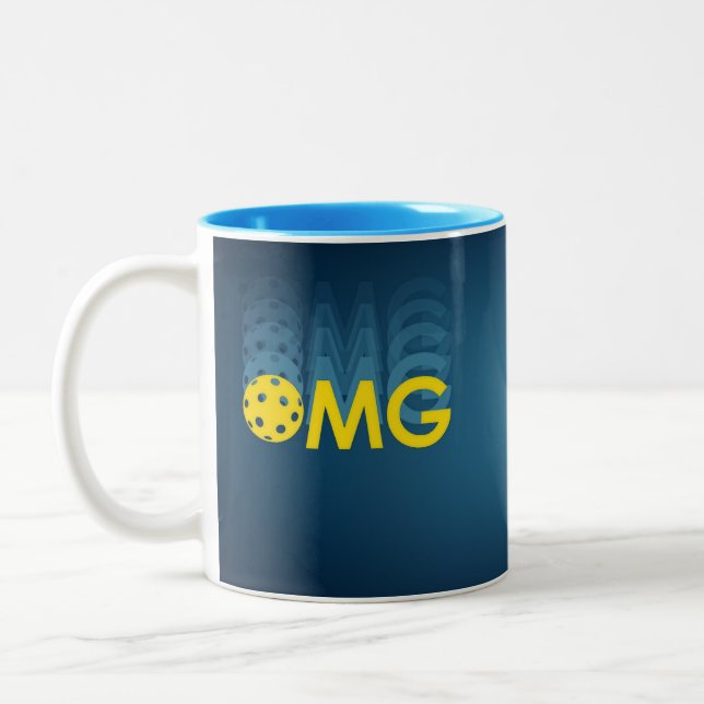 OMG pickleball mug (Gauche)