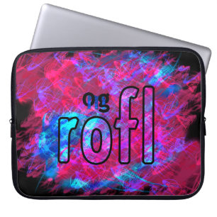 OMG! rofl Laptopschutzhülle