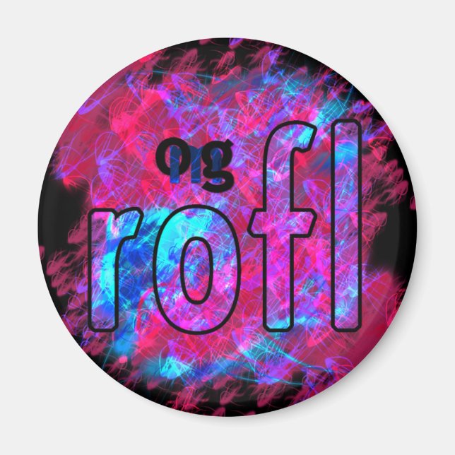 OMG! rofl Magnet (Vorne)