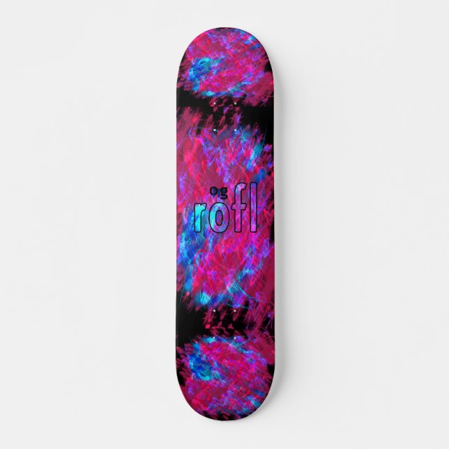 OMG! rofl Skateboard Deck (Vorne)