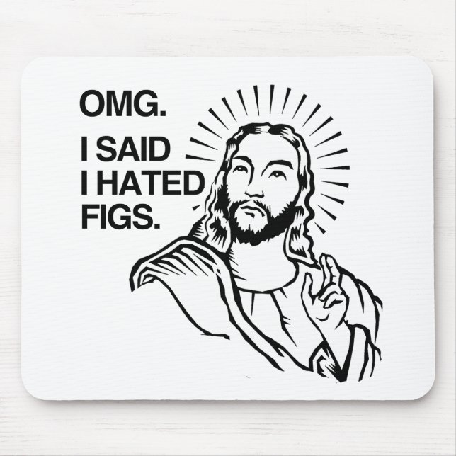 OMG, SAGTE ICH, ICH HABE FEHLER. MOUSEPAD (Vorne)