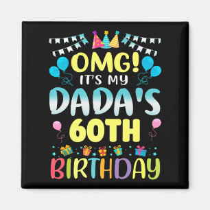 Omg seinen Papa 60. Geburtstag Süße 60 Jahre alt Magnet