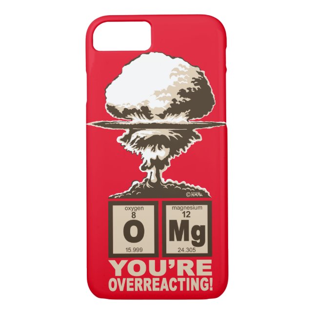 OMG! Sie überreagieren! Case-Mate iPhone Hülle (Rückseite)