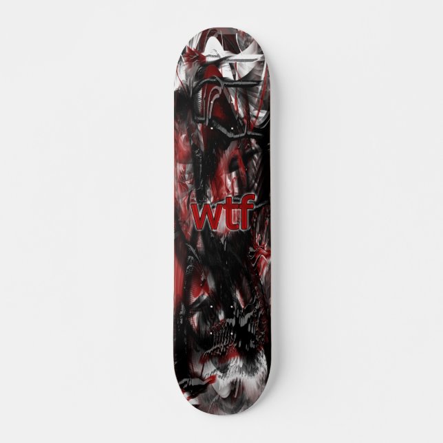 OMG ! wtf Skateboard Deck (Devant)