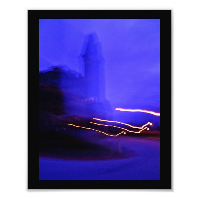 Ominaler Abend Fotodruck (Vorne)