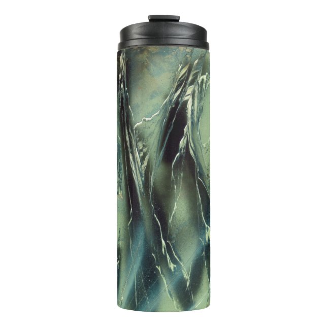 Ominous an den Felsen Thermosbecher (Vorderseite)