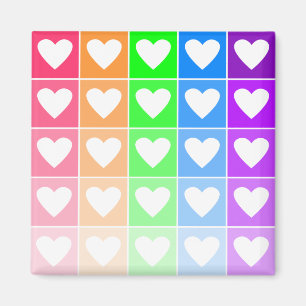 Ommbre Hearts Magnet
