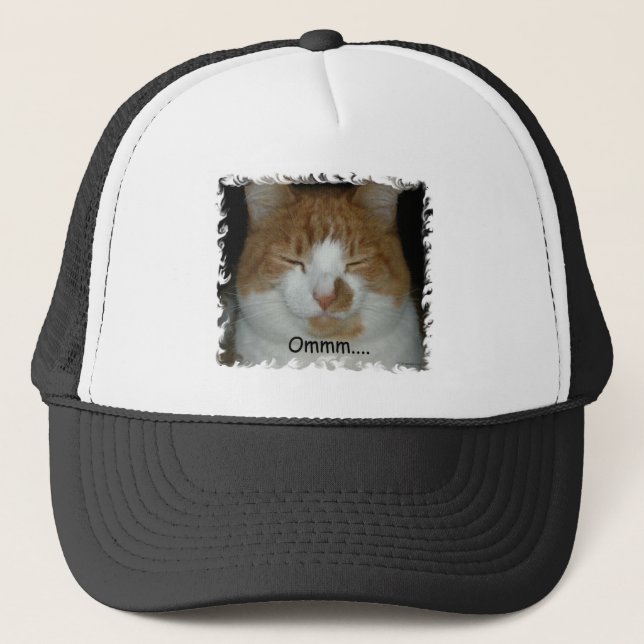 Ommm… Miezekatze Truckerkappe (Vorderseite)