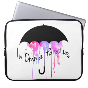 Omnia Paratus in der Laptop-Hülse - Gilmore Laptopschutzhülle