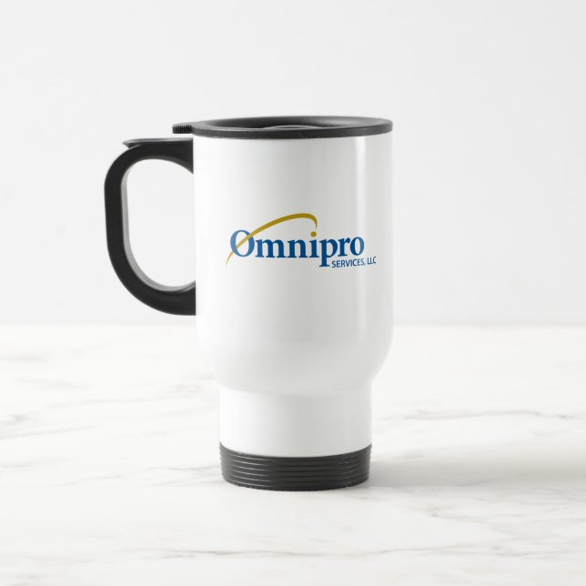 Omnipro Services Travel Mug Reisebecher (Links)