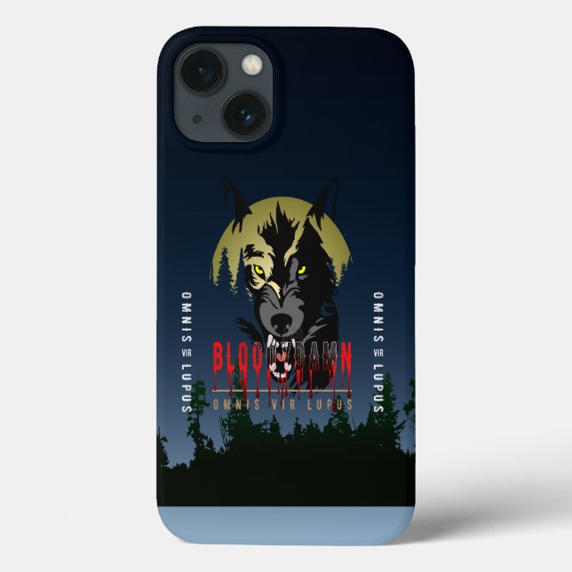 Omnis vir Lupus ( Jeder ist Wolf ) | Case-Mate iPhone Hülle (Rückseite)