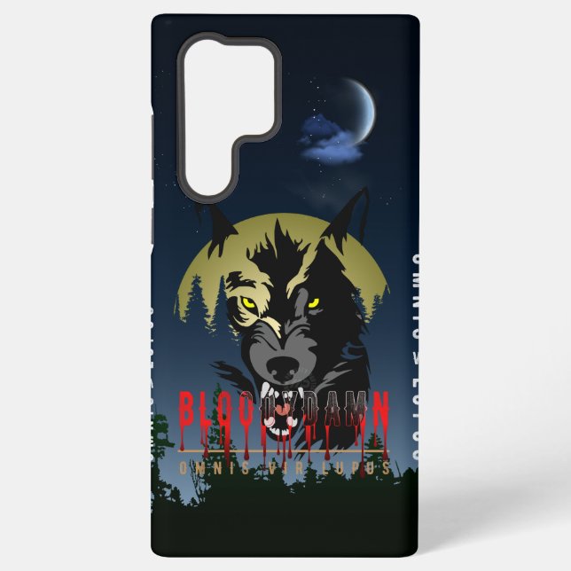 Omnis vir Lupus ( Jeder ist Wolf ) | Samsung Galaxy Hülle (Rückseite)