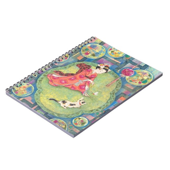 Omohide Garasu: A Little Glass Memory Notizblock (Linke Seite)