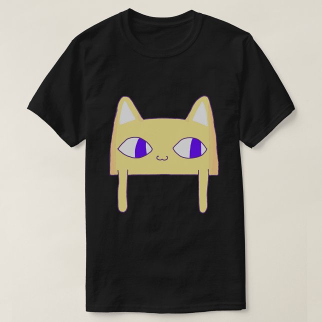 Omori Cat Sticker.png T-Shirt (Design vorne)