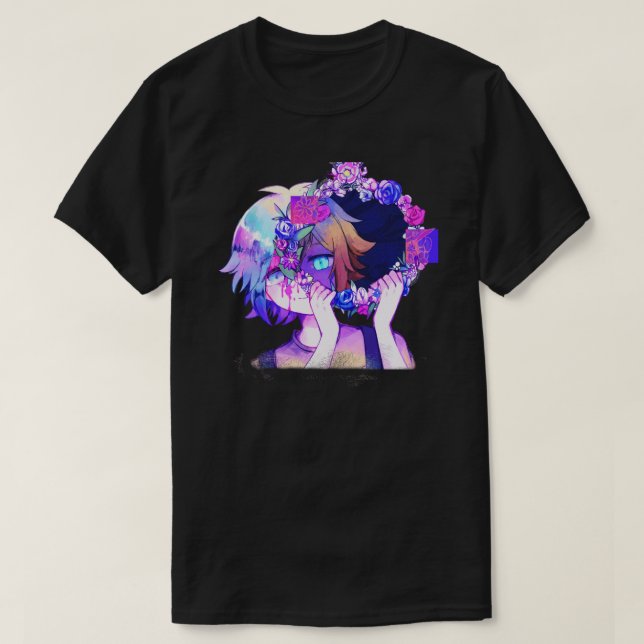 Omori Game Tshirt - Omori Aubrey Sticker Sticker. (Design vorne)