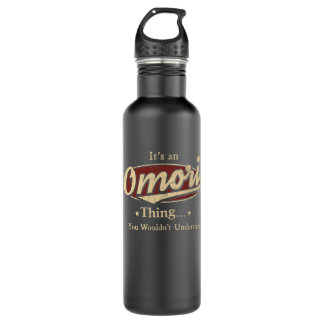 Omori Name Wasser Flasche Geschenk Edelstahlflasche