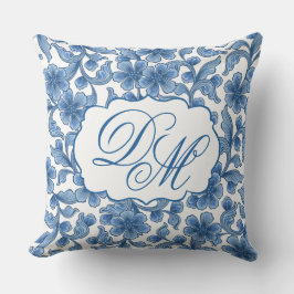 Omphalodes Blue & Skydiver Blue Wedding Keepsake Kissen