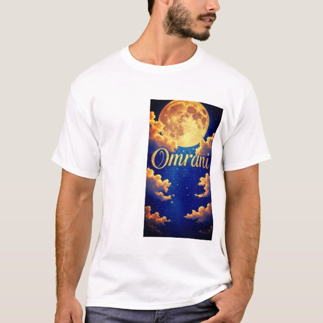 Omrani Moon Premium Statement-T - Shirt (Vorderseite)