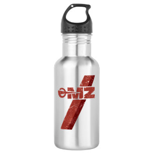 OMZ MZ World Oldtimer-Motorrad   Edelstahlflasche