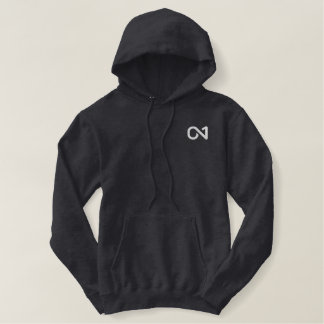 ON1-Logo-Kohle bestickt Hoodie