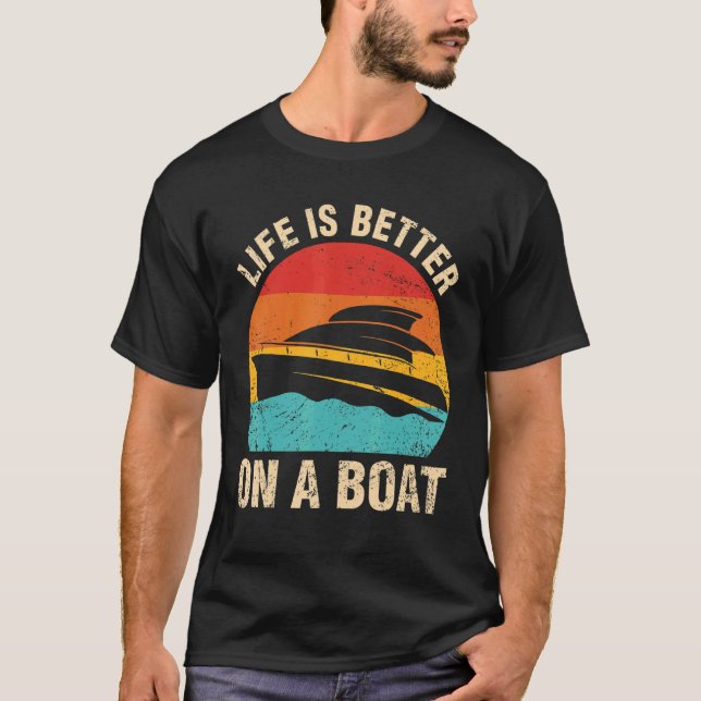 On A Boa Captain Fishing Fisherman T-Shirt (Vorderseite)