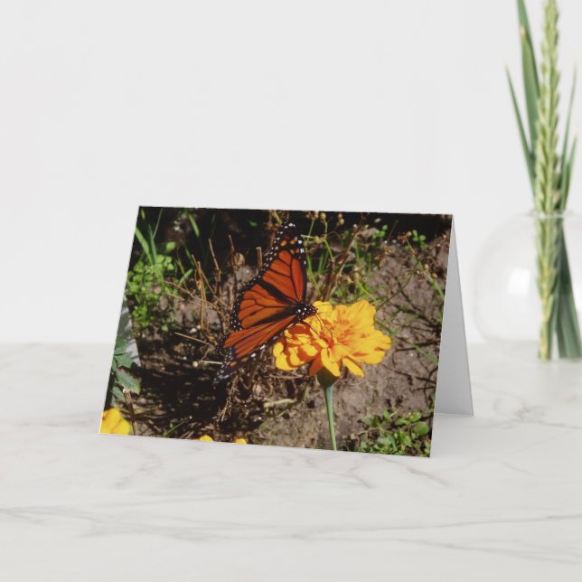 "On a Marigold" Karte (Vorderseite)