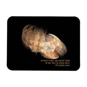 On Eagle's Wings Magnet