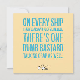 On Every Ship Feiertagskarte