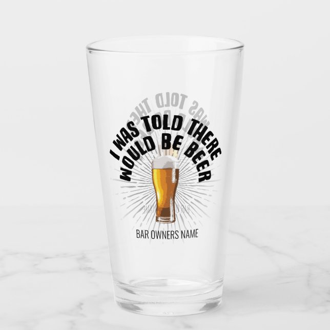 On M'A Dit Qu'Il Y Aurait Du Verre De Bière (Devant)