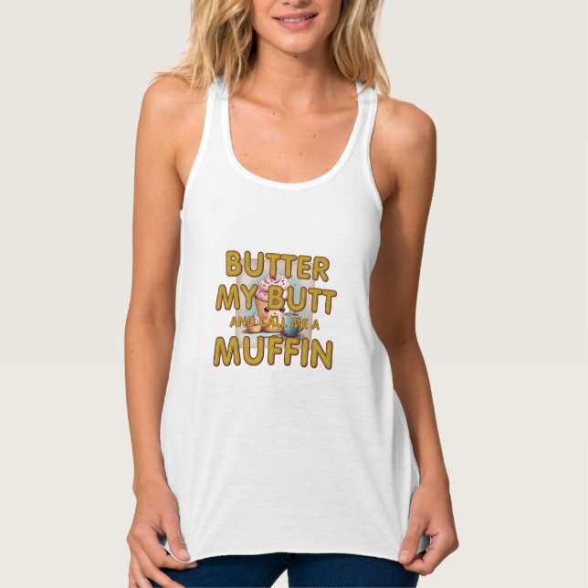 On m'appelle des T-shirts pour dames muffin (Devant)