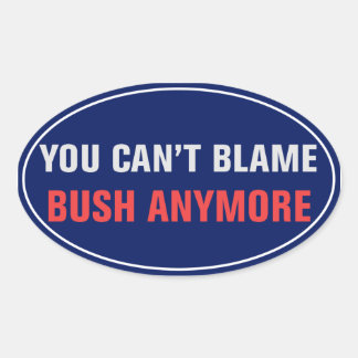 On ne peut pas blâmer Bush Sticker