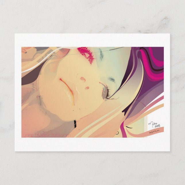 On & On & On & Postcard Postkarte (Vorderseite)