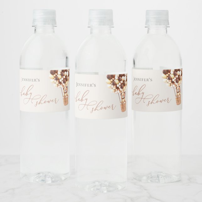 On Peut Attendre ! Étiquette de bouteille d'eau ba (Bouteilles)