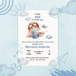 On peut attendre la petite invitation baby shower
