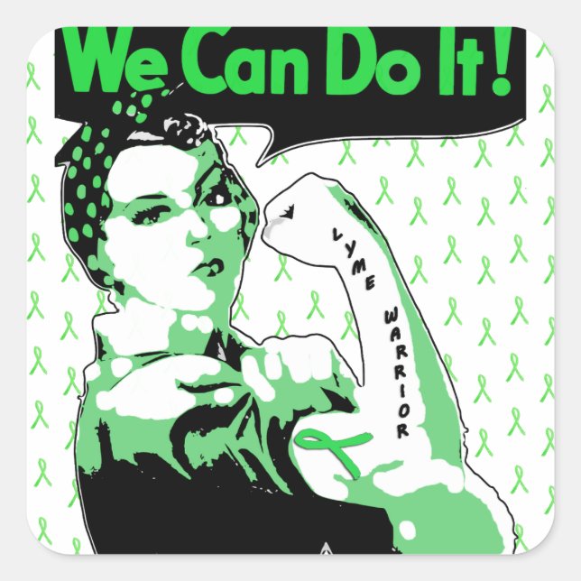 On Peut Le Faire, Sticker Guerrier De La Maladie D (Devant)