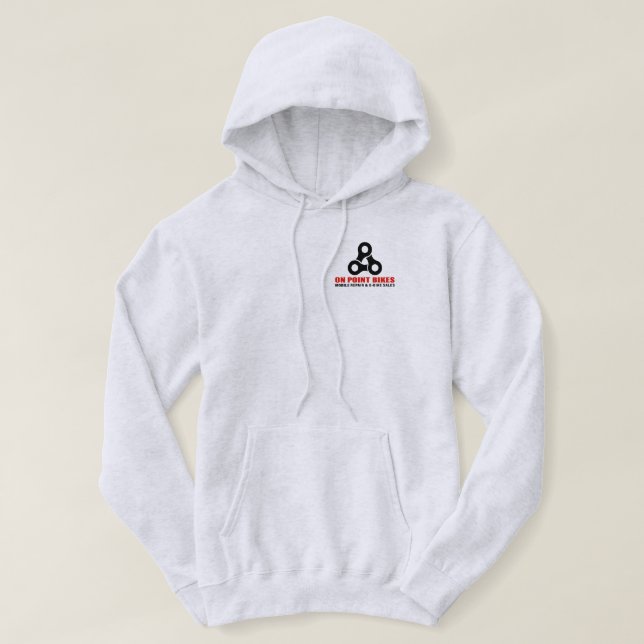 On Point Bikes Herren Custom Hoodie (Design vorne)