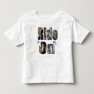 On-Ride-Logo, Motorradbild, Kleinkind T-shirt